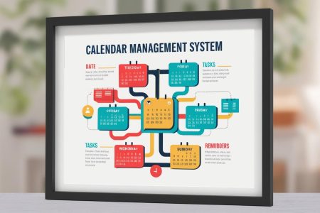 illustration of calendar management